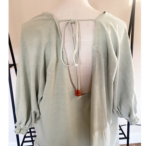 Free People Beach Mint Green Mini Dress Size Small - Picture 5 of 9